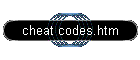 cheat codes.htm